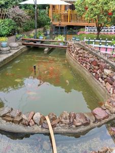 Park One B&B Zhangjiajie Forest Park Scenic Area Shop外面的花园