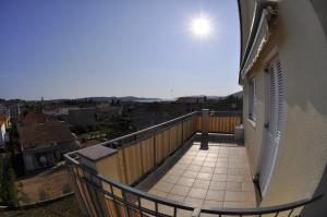 Balkón nebo terasa v ubytování Apartments Trogir