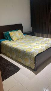 En eller flere senge i et værelse på Habitaciones La Novena DE CHIA