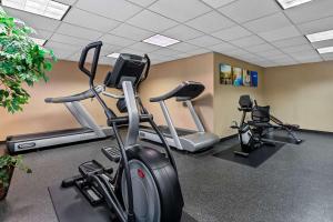 Fitness centrum a/nebo fitness zařízení v ubytování Comfort Inn & Suites Somerset - New Brunswick
