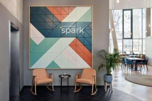 Posezení v ubytování Spark by Hilton Vienna Messe Prater