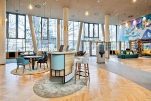Posezení v ubytování Spark by Hilton Vienna Messe Prater