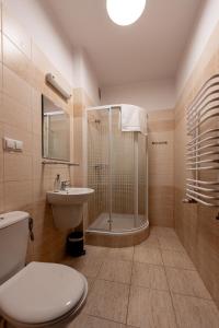 Koupelna v ubytování Gwiazda Tatr - ośrodek rekolekcyjno - wypoczynkowy