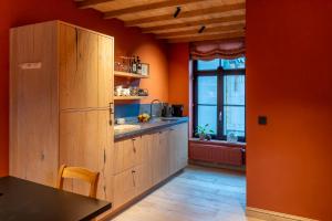 Kuchyň nebo kuchyňský kout v ubytování Guestsuite Couvert