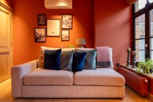 Posezení v ubytování Guestsuite Couvert