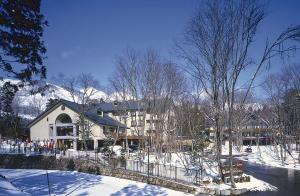 Hakuba Mominoki Hotel v zimě