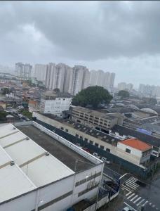 Výhľad na mesto Sao Paulo alebo výhľad na mesto priamo z privátu