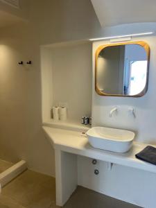 Koupelna v ubytování 23 Hotel Mykonos