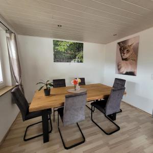 Posezení v ubytování Ferienwohnung Härtel