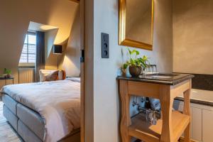 Kuchyň nebo kuchyňský kout v ubytování Guestsuite Couvert