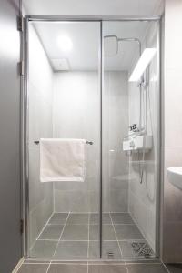 Koupelna v ubytování Hotel Wavellent Yangyang