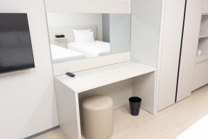 TV a/nebo společenská místnost v ubytování Hotel Wavellent Yangyang