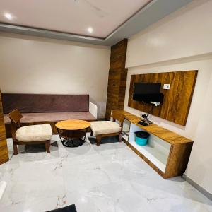 Posezení v ubytování Hotel Pragati Inn