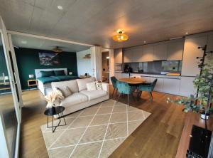 TV a/nebo společenská místnost v ubytování Luxury Home JuNa