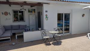 Patio alebo iná vonkajšia časť ubytovania La Casa Arboleas