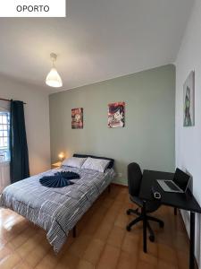 Coliving Villa El Gago客房内的一张或多张床位
