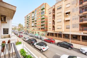 Το κτήριο όπου στεγάζεται  το διαμέρισμα