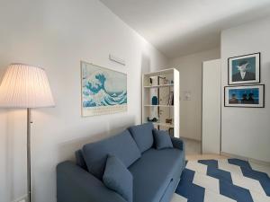 Χώρος καθιστικού στο Marina34 Apt w Double Terrace Close Fiera & S Orsola