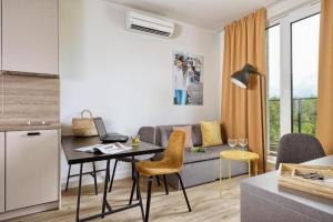 Część wypoczynkowa w obiekcie Arche Hotel Poloneza