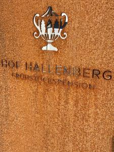 Ein Zertifikat, Auszeichnung, Logo oder anderes Dokument, das in der Unterkunft Hof Hallenberg ausgestellt ist