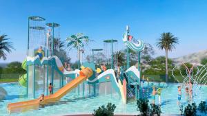 Bazén v ubytování Hotel Servigroup Marina Mar nebo v jeho okolí