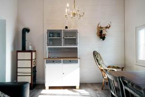 Kuchyň nebo kuchyňský kout v ubytování Apartment Sunnerösli