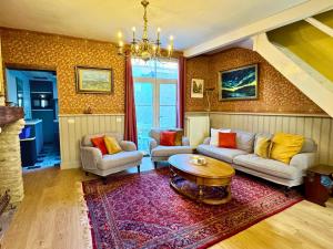 Χώρος καθιστικού στο Acadia by De Drie Koningen