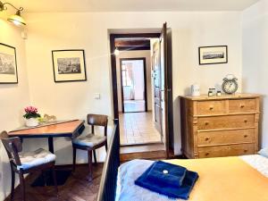 Posteľ alebo postele v izbe v ubytovaní Apartmány Nerudova 36