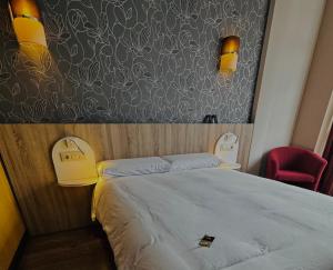Postel nebo postele na pokoji v ubytování Hotel Gran Casona de Sanabria