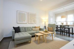 Et opholdsområde på Céntrico apartamento