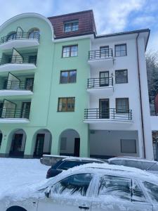 Budova, v ktorej sa apartmán nachádza