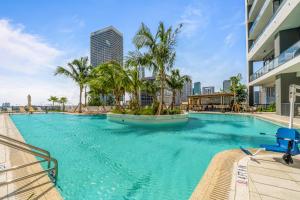 Πισίνα στο ή κοντά στο Elegant Condo W Best Miami Location!