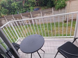 Balkón nebo terasa v ubytování Skyline unit2