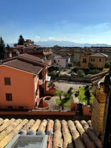a view of a city from the roof of a building at Casa Noah in Cave