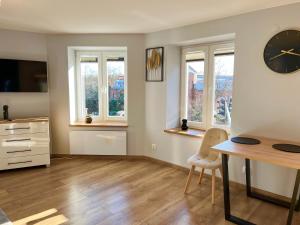 Dapur atau dapur kecil di Apartament narożny 54
