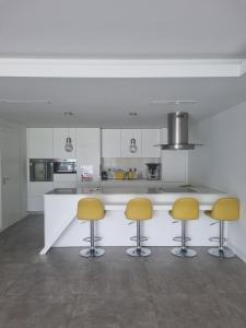 Dapur atau dapur kecil di Magnifique appartement - St Martin de Peille