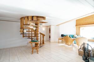Istumisnurk majutusasutuses Apartment zum Leist