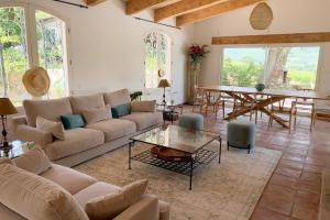 A seating area at La Calade - Havre de paix - Gulf of Saint-Tropez -