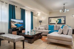 Posezení v ubytování Zante Luxury SeaView Villa with Private Pool