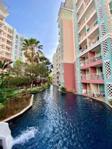 Πισίνα στο ή κοντά στο Pattaya Park View Comfort Room +16 φωτογραφίες