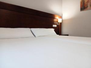 Postel nebo postele na pokoji v ubytování Hotel Campos de Castilla
