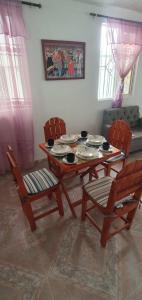 Khu vực ghế ngồi tại Casa de descanso Cartagena-Turbaco +18 ảnh