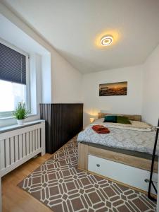 Postel nebo postele na pokoji v ubytování Business- & Urlaubswohnung