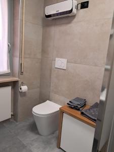 Koupelna v ubytování B&B DA ROBERTINO