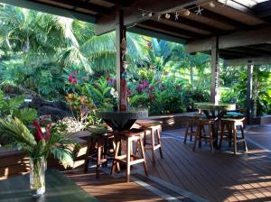 Zahrada ubytování Kalani Hawaii Private Lodging