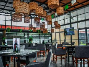 Restaurace v ubytování Hotel Brök San Juan del Río