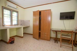 TV a/nebo společenská místnost v ubytování Ladda Resort