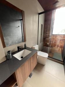 Um banheiro em Hermoso departamento en la mejor zona