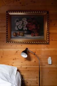 Postel nebo postele na pokoji v ubytování AmBach l Vue exceptionnelle l Sauna