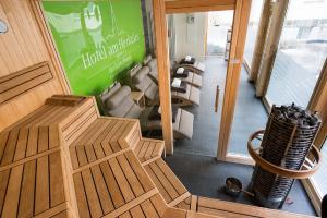 Posezení v ubytování Hotel am Herkules